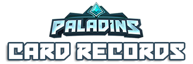 Paladins: Card Records